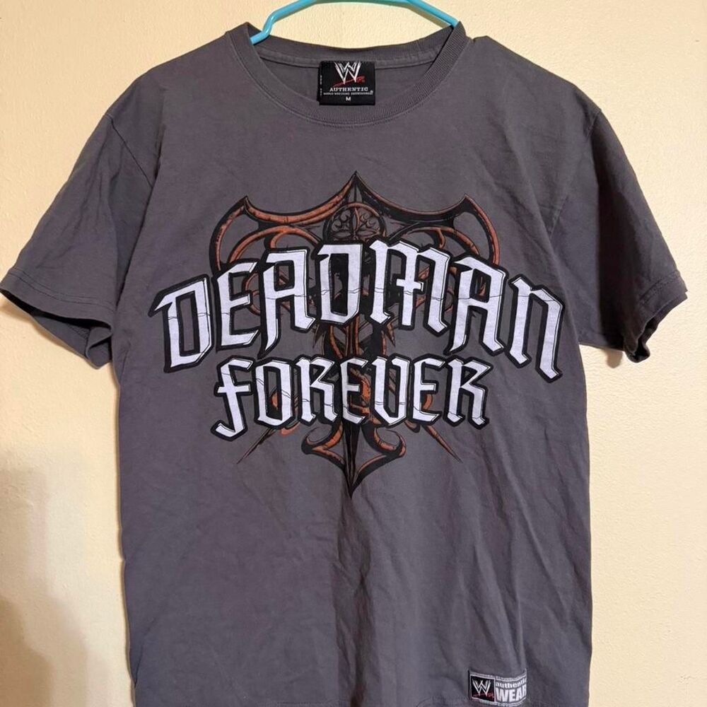 2008 Official WWE Merch Undertaker Deadman Forever T Shirt Medium Wrestling